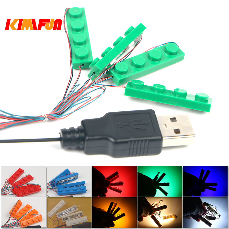 Lego Set Technic - 2 Set 4'ü 1 Arada Led
