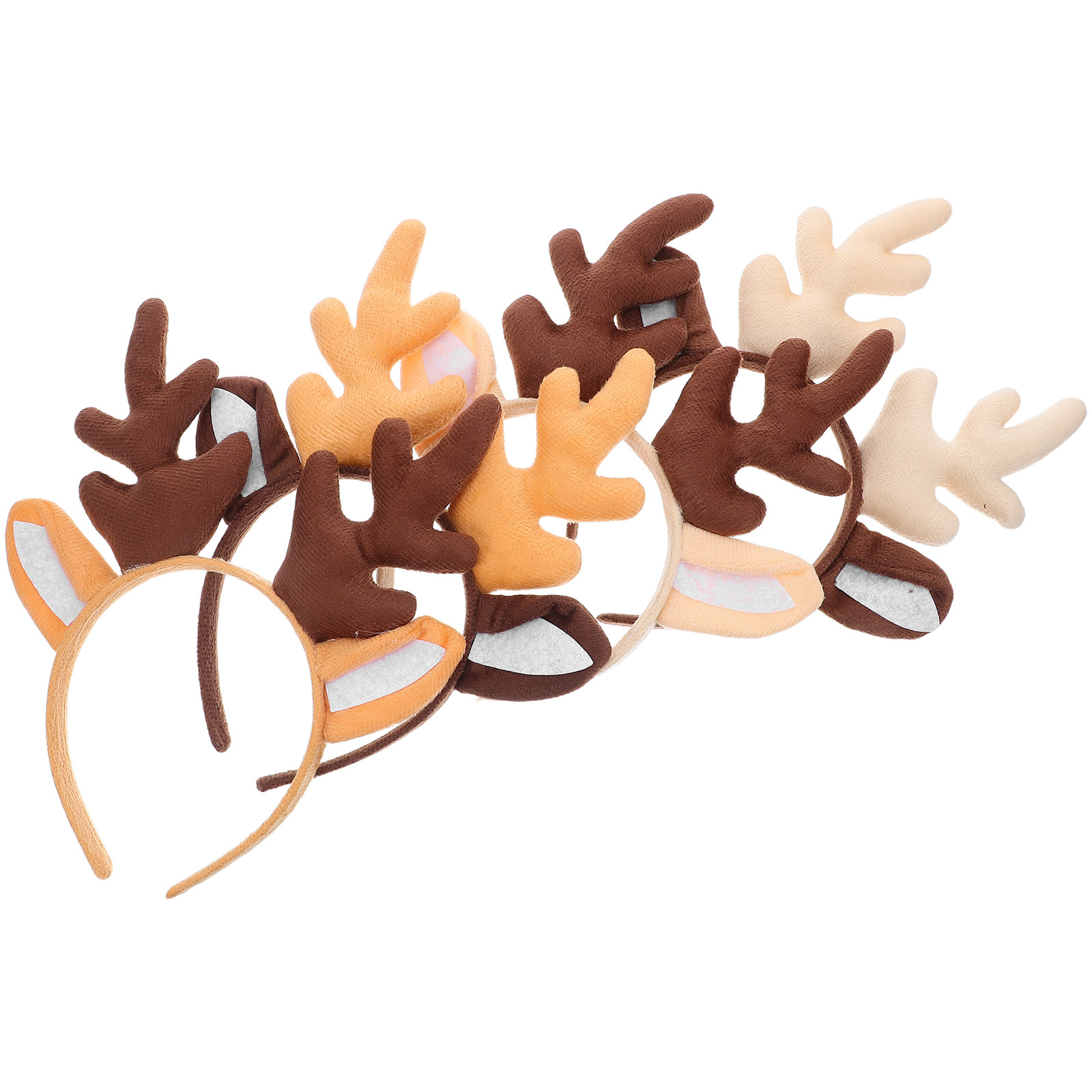 Reindeer Antlers Headband - 4 Adet Sevimli Geyik Boynuzu Şeklinde