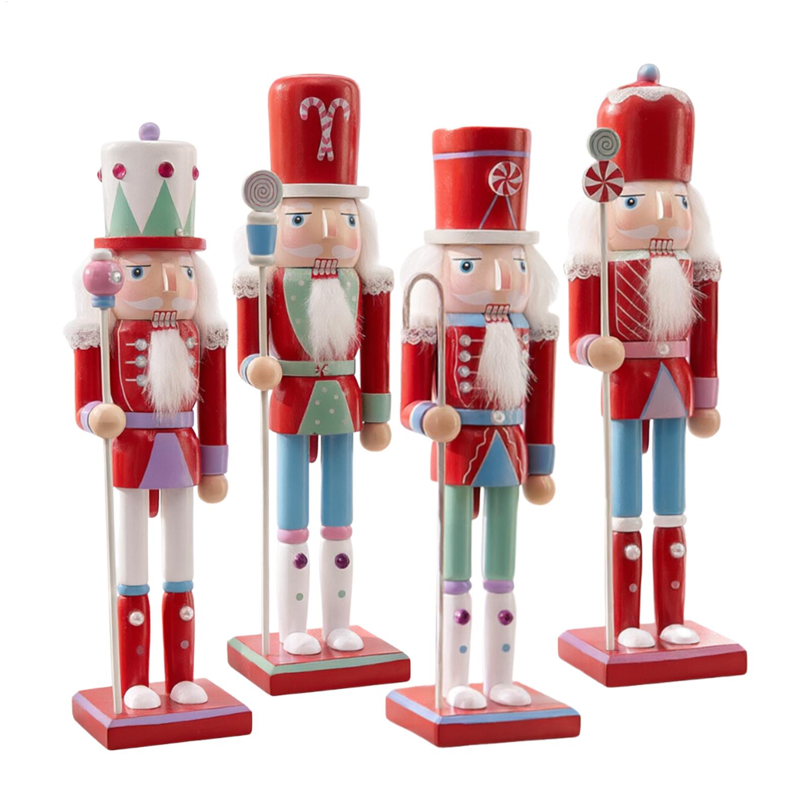 Nutcracker Figurine - 30 cm Noel Fındıkkıran Asker Figürü,