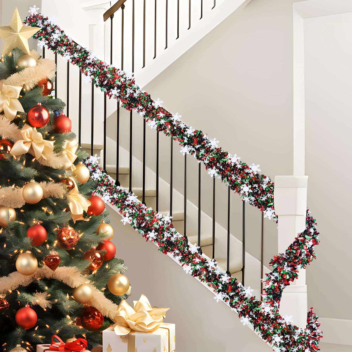 2M Noel Kar Tanesi Simli Çelen - Tinsel Garland Decoration incelemesi ve fiyatı