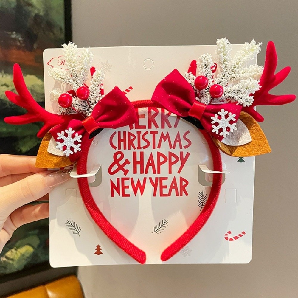 Kırmızı Kadife Geyik Boynuzu S - Reindeer Antlers Headband incelemesi ve fiyatı