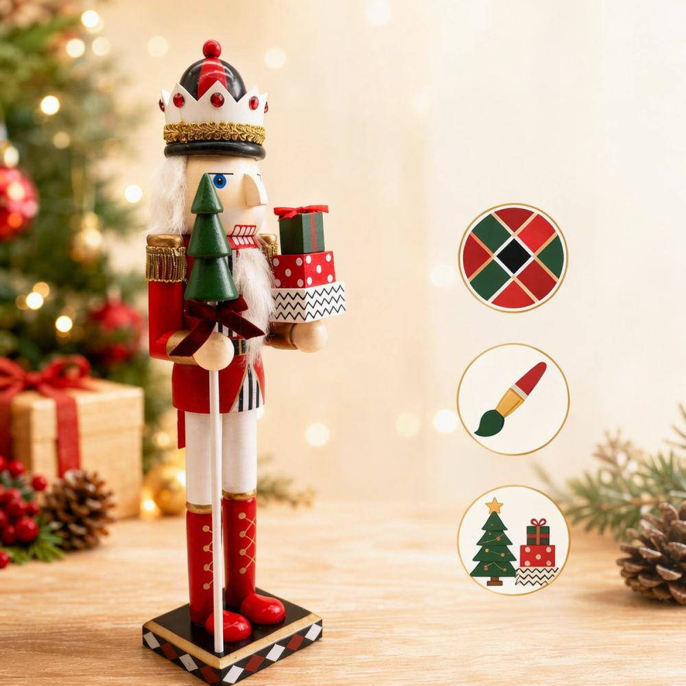 Avrupa Tarzı Noel Geri Sayım T - Nutcracker Figurine incelemesi ve fiyatı