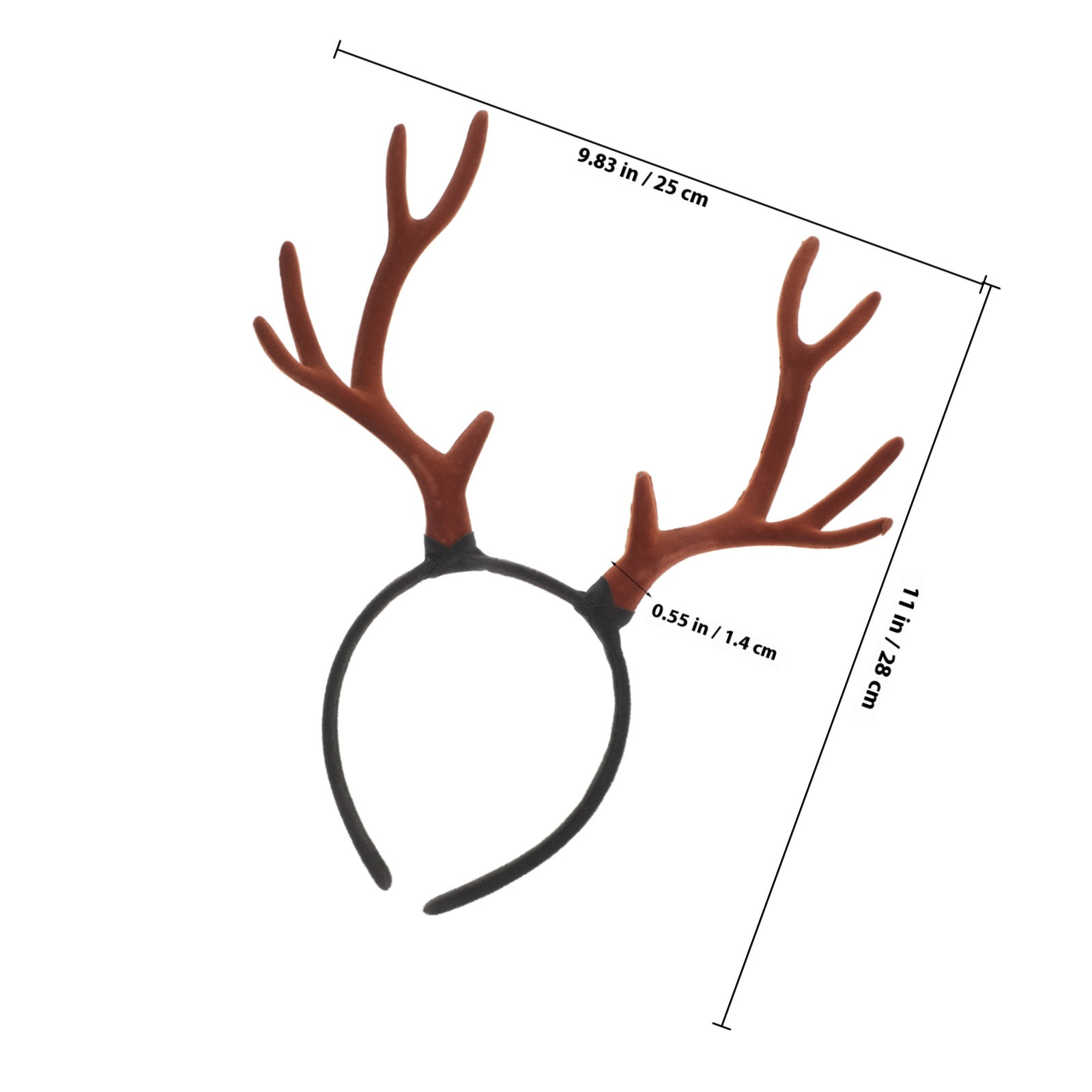 Büyük Gerçekçi Ren Geyiği Boyn - Reindeer Antlers Headband incelemesi ve fiyatı