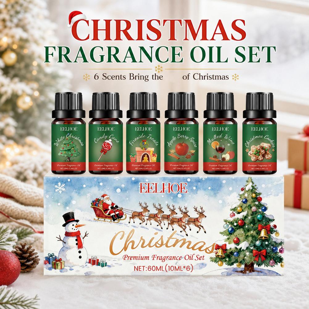 6'lı Aromaterapi Esansiyel Yağ - Holiday Candle Set incelemesi ve fiyatı