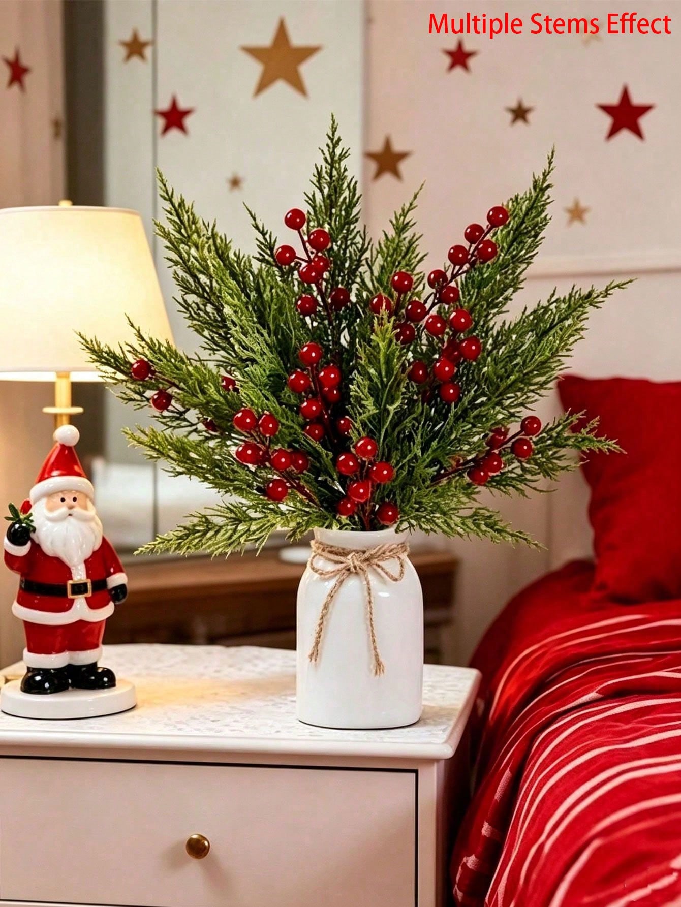 20 adet Kırmızı Meyveli Yapay  - Christmas Tree Artificial incelemesi ve fiyatı